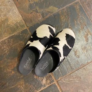 Sanita danish real pony fir clogs